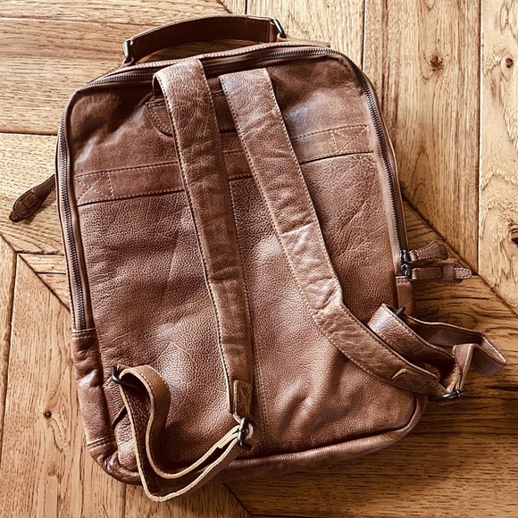 FP Movement by Free People Tan Leather Backpack - Picture 5 of 6